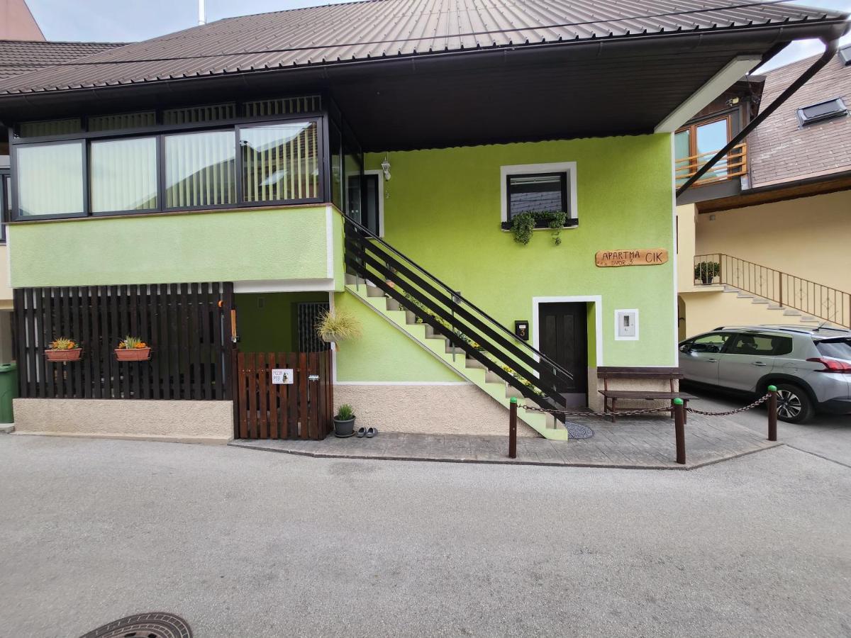 Apartma Cik Bovec Bagian luar foto